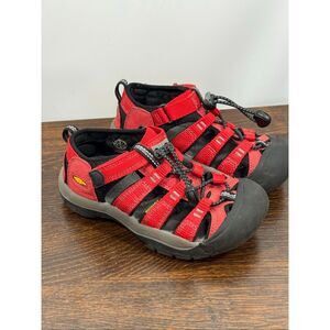 Keen boys red sandal size 12